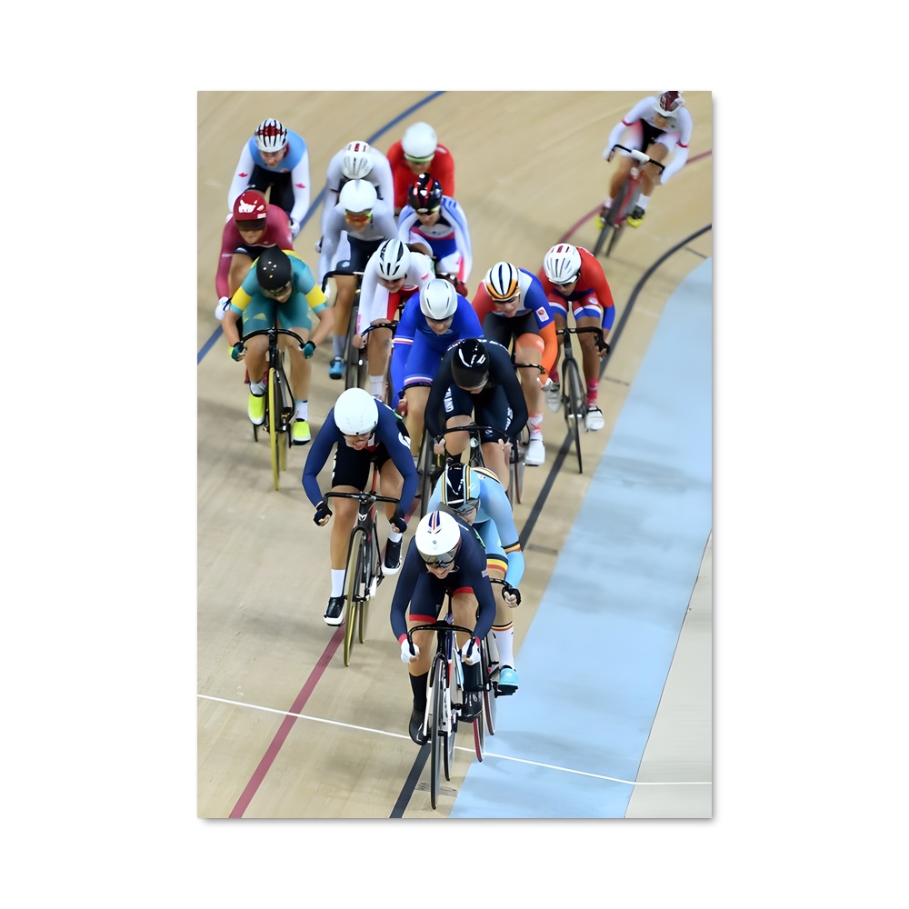 Poster Olympic cycling